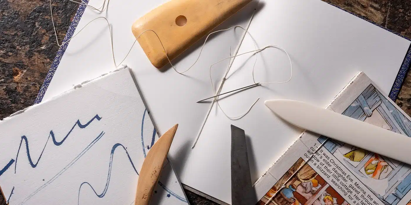 Bookbinding (Buttonhole Stitch) with Caroline Byrne