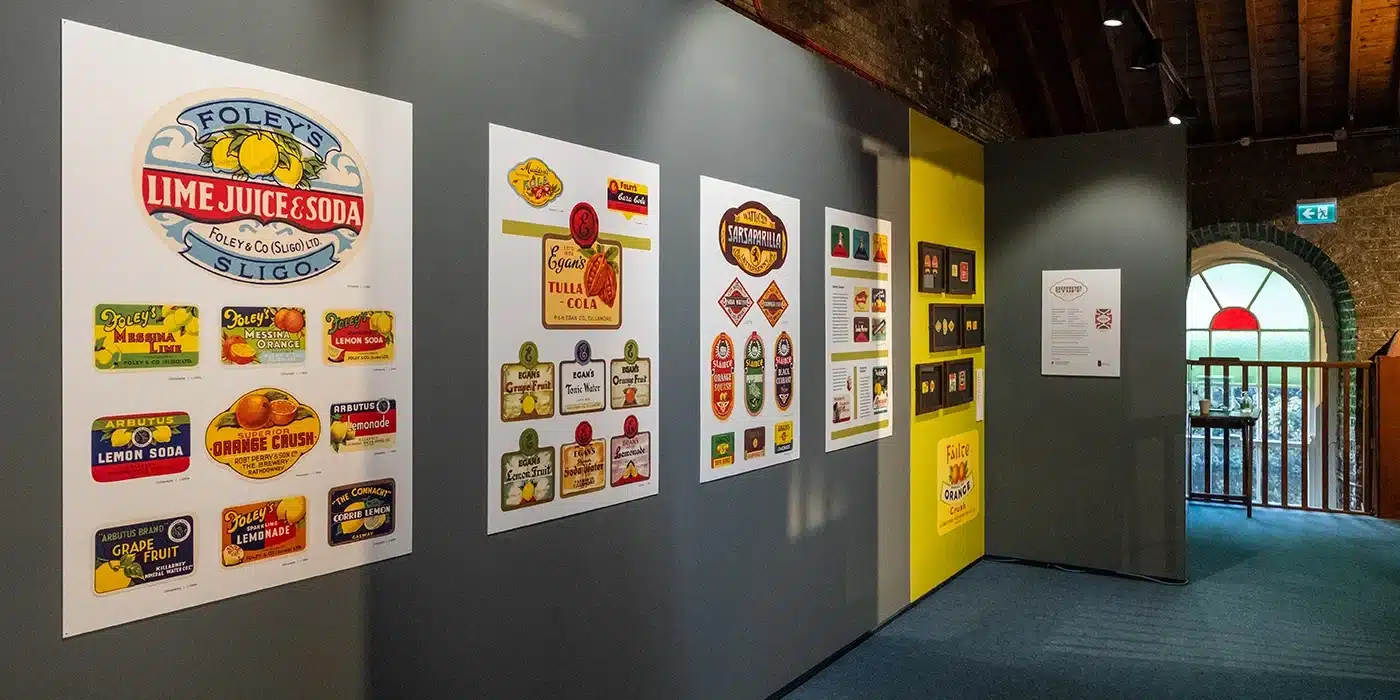 Grand Stuff Label Art from Ireland exhibition