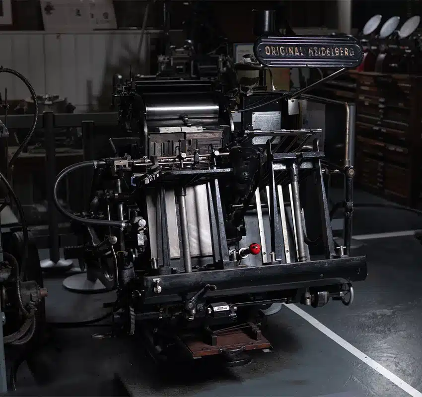 Heidelberg Platen Press