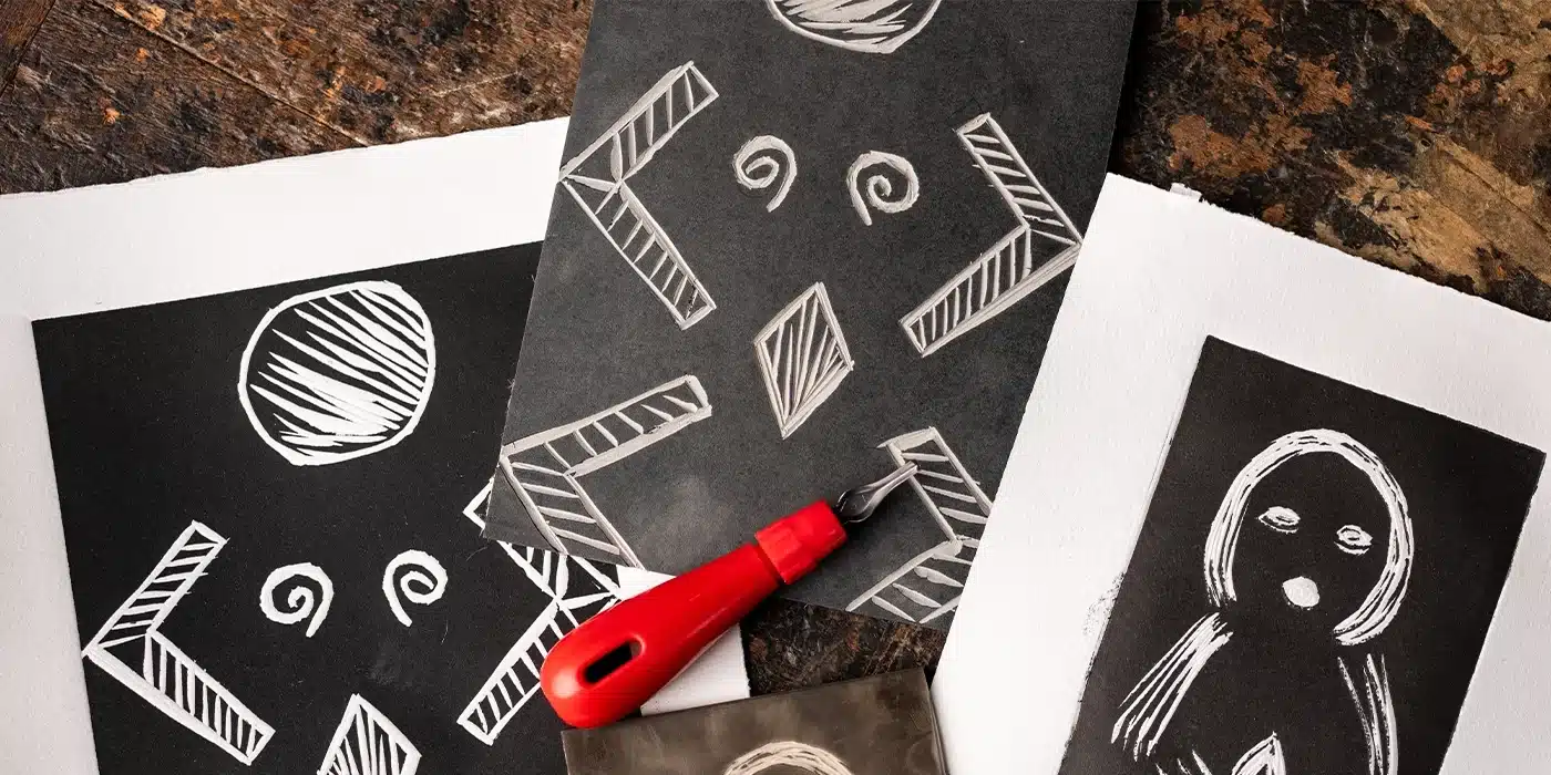 Linocut Relief Printing with Caroline Byrne