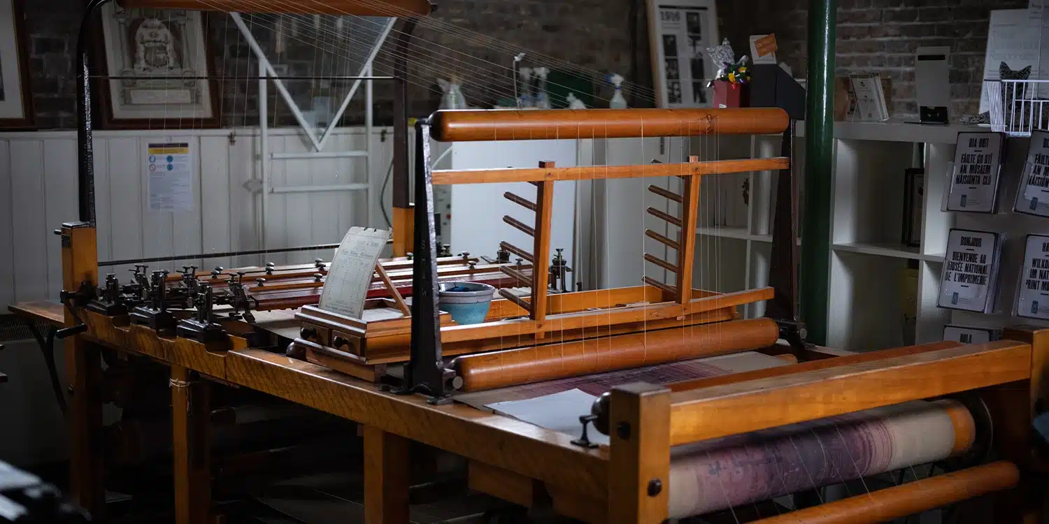 Shaw Pen Ruling Machine landscape