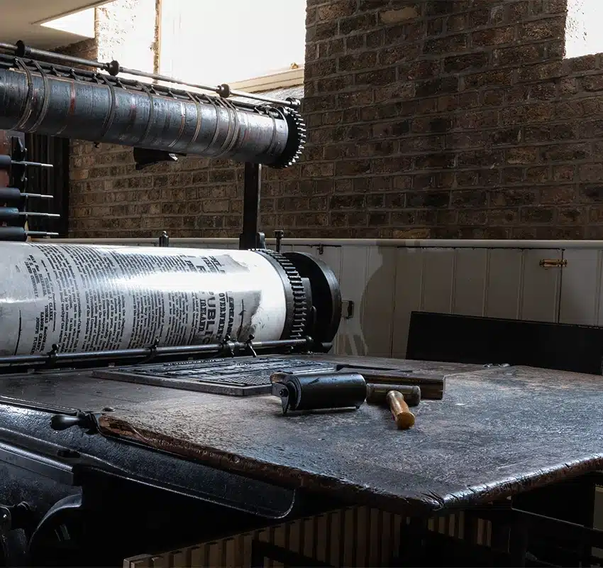 Wharfedale Stop Cylinder Press