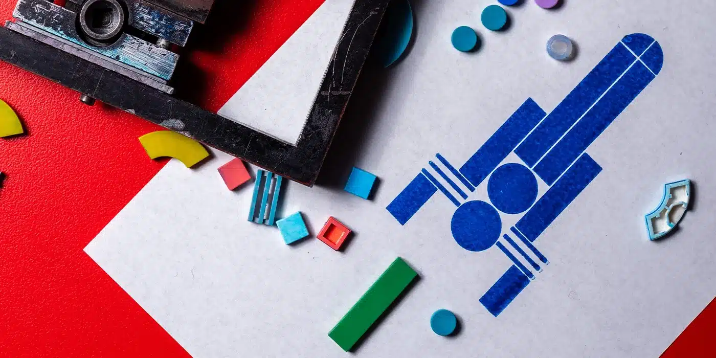 legopress rocket close up