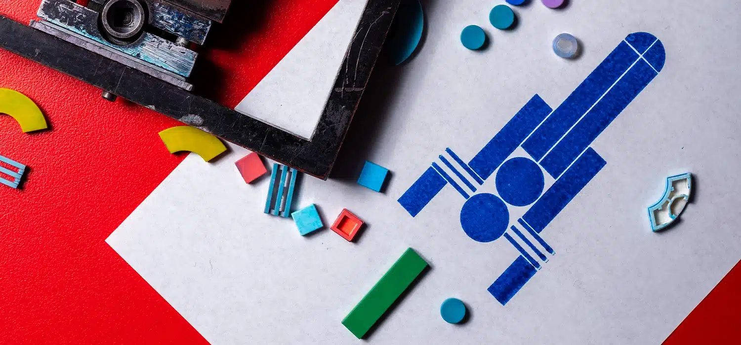 legopress rocket close up