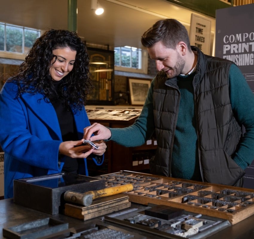 Visitors composing type from a type case
