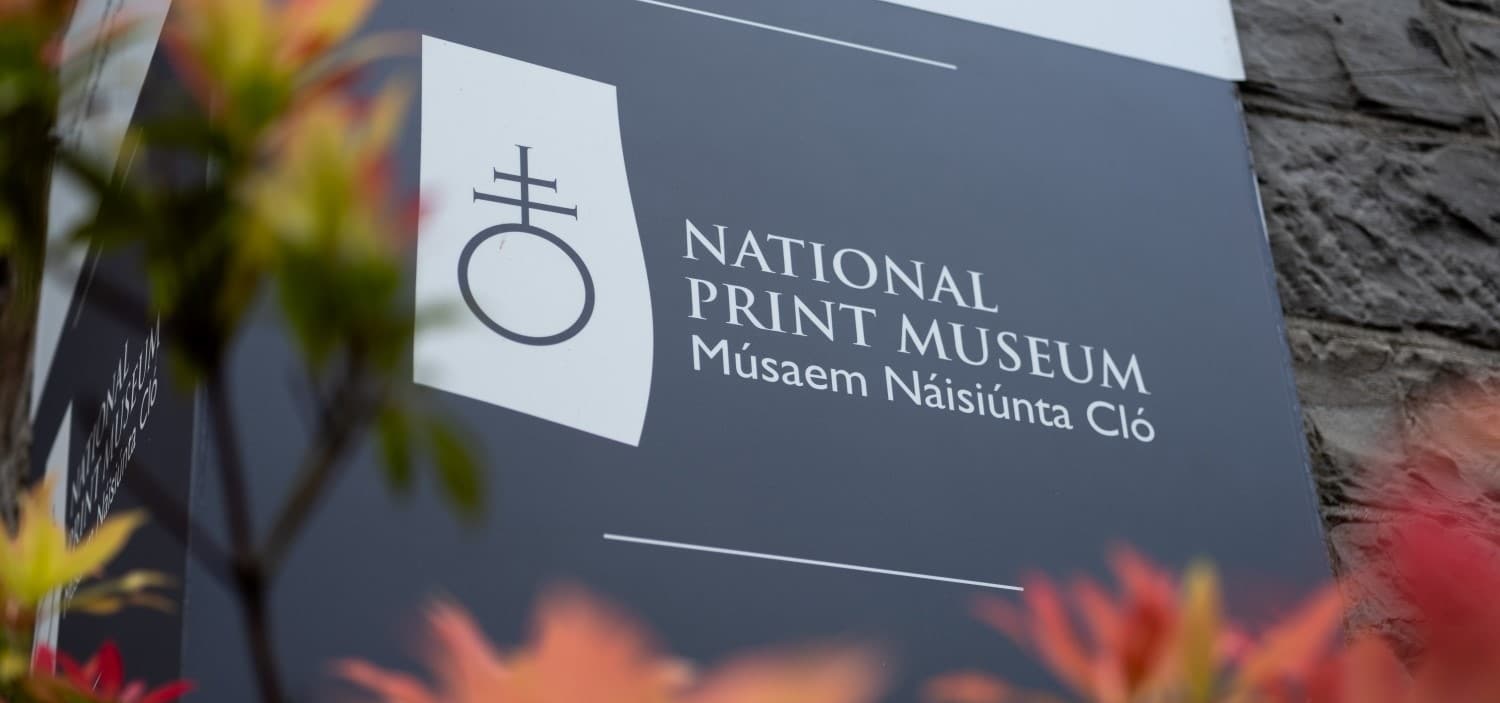 National Print Museum sign