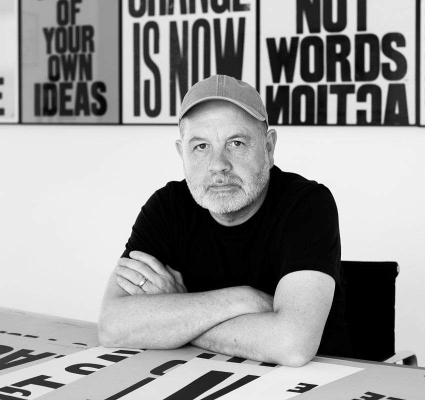 Anthony Burrill in Conversation at the National Print Museum